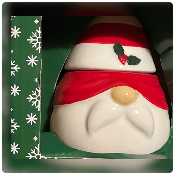 Magenta Home-Ceramic Gnome Cream & Sugar Set-NIB-Cute!!! - Picture 2 of 5